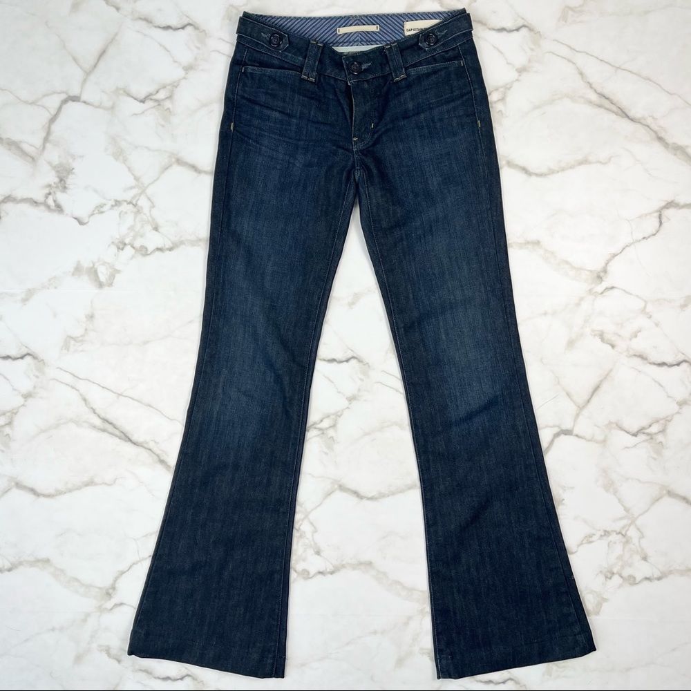 GAP Low Rise Flared Jeans